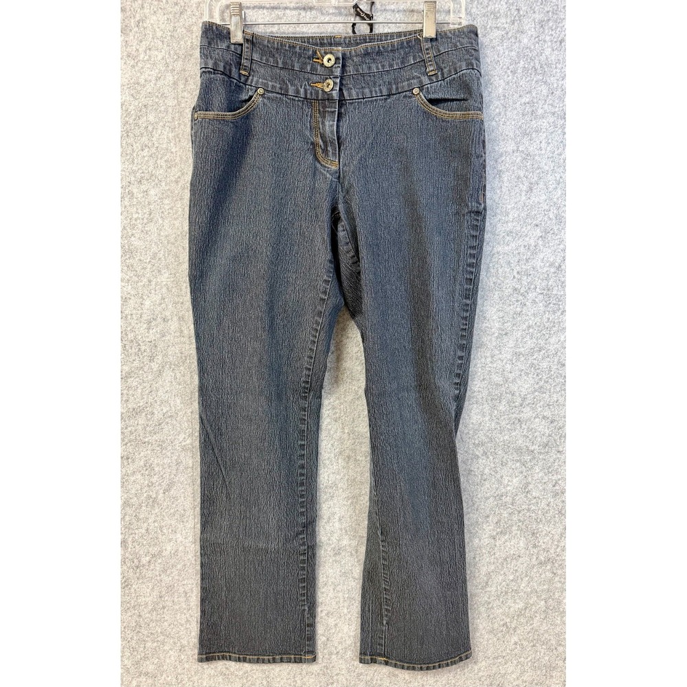 Bisou Bisou Jeans Double‎ Button Stretch Women's Size 10
